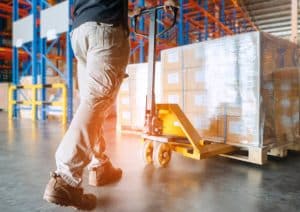 entrepôt de stockage logistique