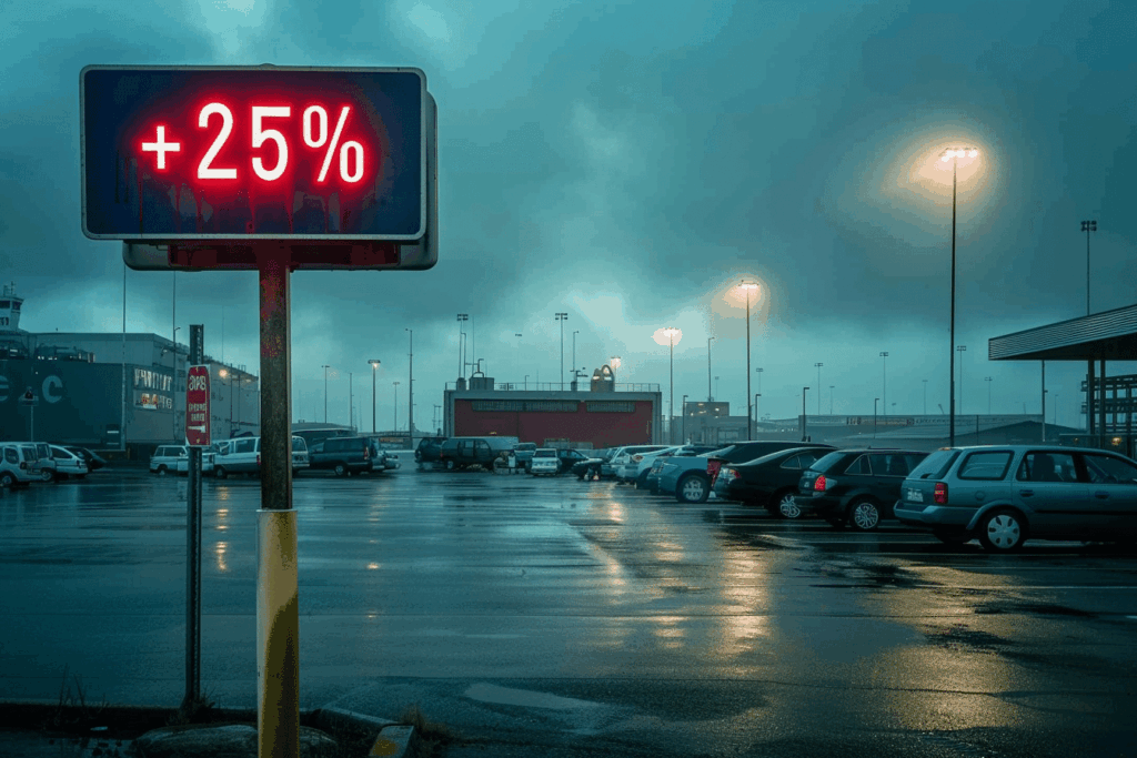 les États-Unis imposeront des tarifs douaniers de 25 % sur les voitures importées