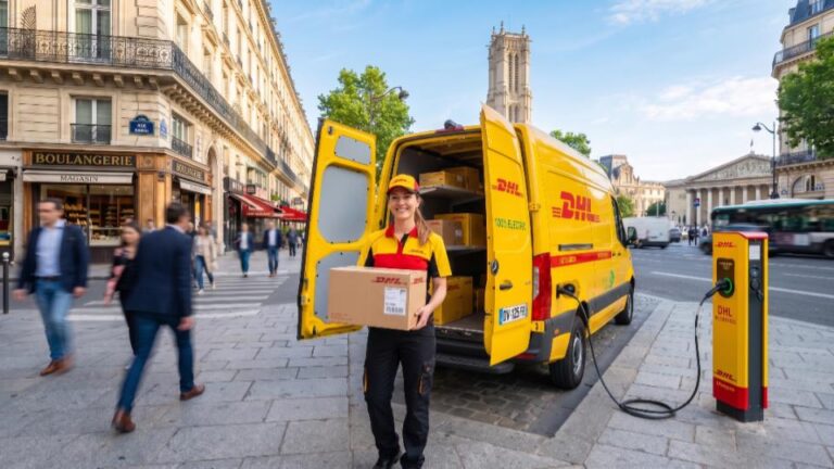 DHL, la plus célèbre des compagnies de transport de colis