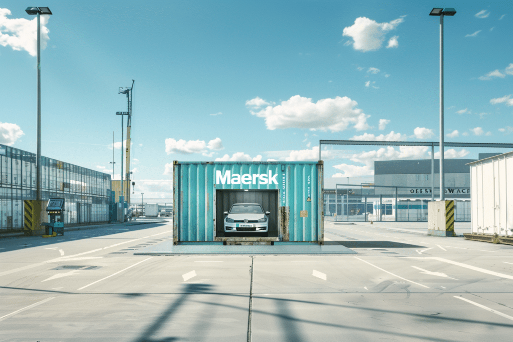 comment Volkswagen et Maersk ont résolu un goulot d’étranglement à l’exportation grâce aux « voitures dans des conteneurs »