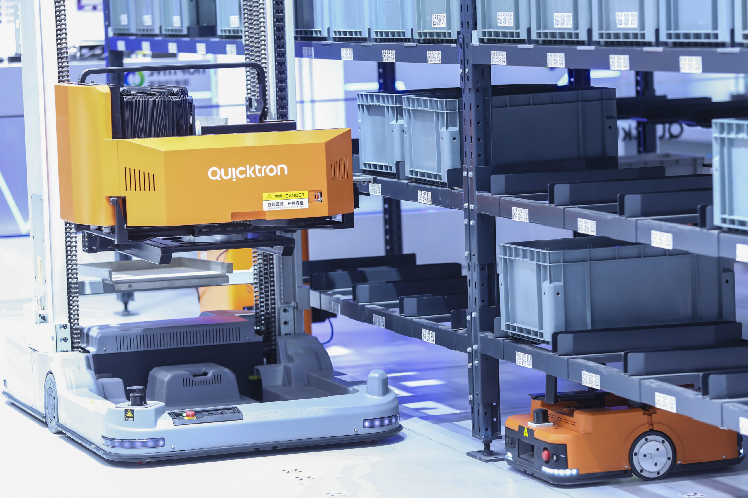 Logistique : le robot M5F de Quicktron réduit vos coûts de 60 %
