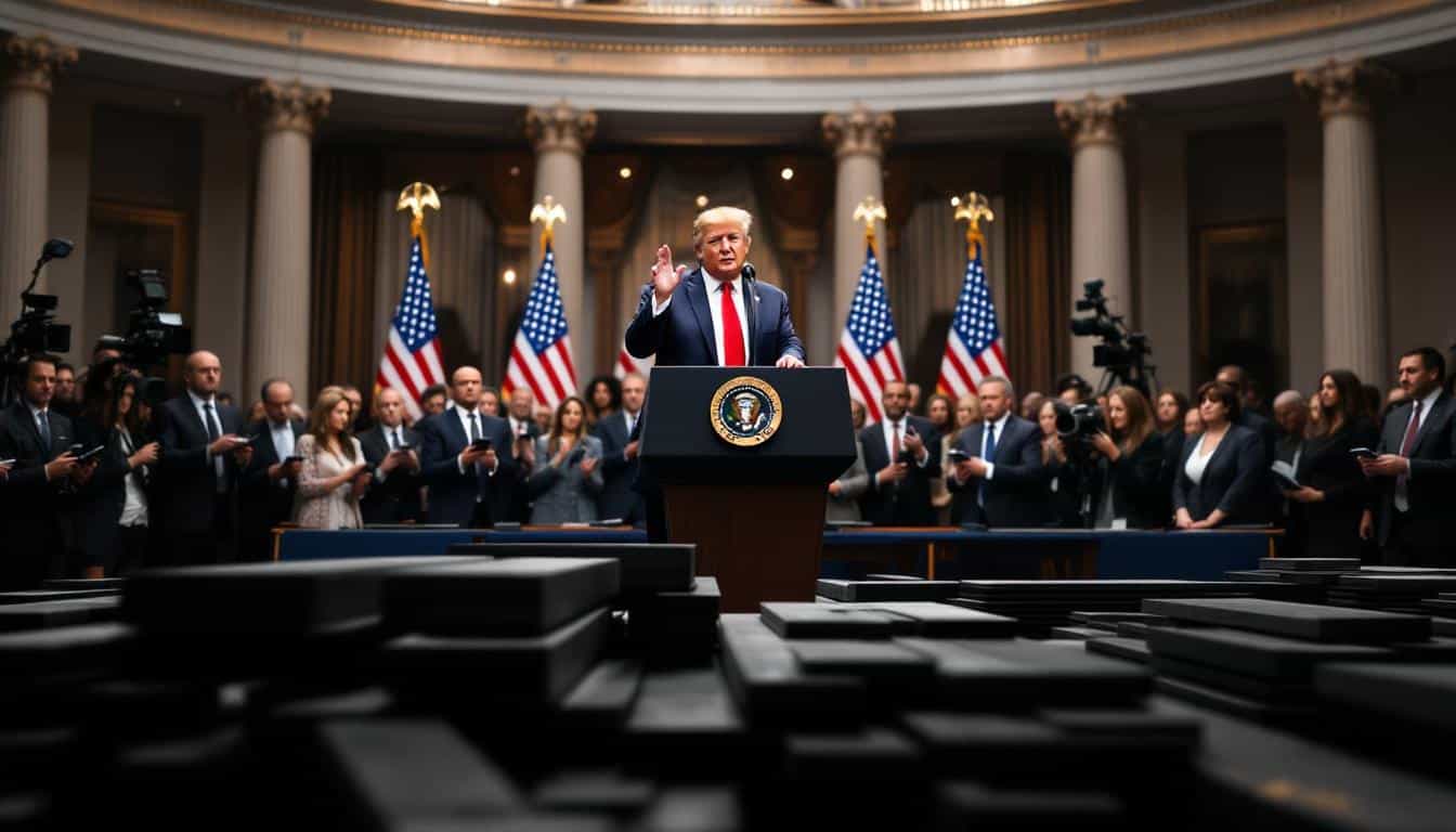 trump annonce une augmentation significative des droits de douane sur l'acier, atteignant 50 %, une décision qui pourrait avoir des implications majeures pour l'industrie et le commerce international. découvrez les réactions et les conséquences potentielles de cette mesure.