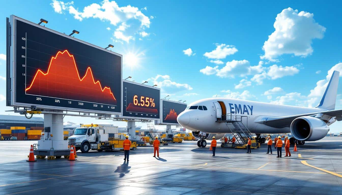 découvrez comment les tarifs spot du fret aérien affichent une tendance à la baisse en mai, offrant ainsi des opportunités intéressantes pour les entreprises souhaitant optimiser leurs coûts de transport aérien. analysez les facteurs influençant cette baisse et restez informé des dernières évolutions du marché.