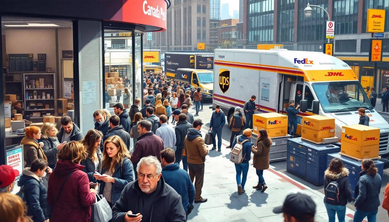 Les turbulences de Postes Canada : les expéditeurs se tournent vers UPS, FedEx et d’autres options