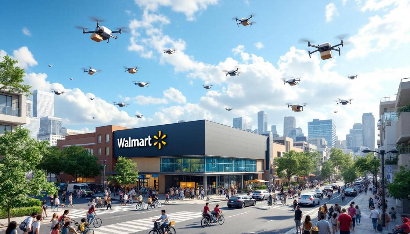 Walmart étend son service de livraison par drone à cinq nouvelles villes