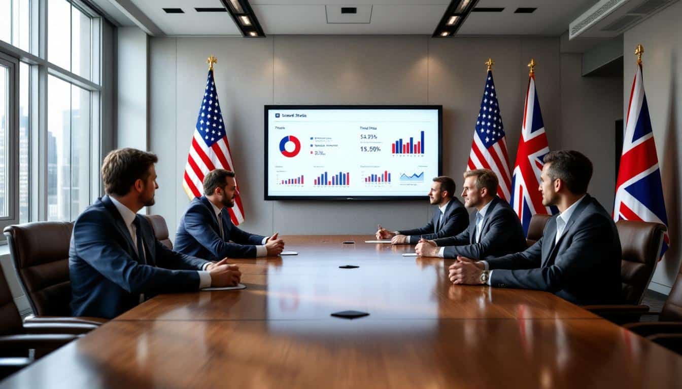 Les États-Unis et le Royaume-Uni mettent en œuvre un accord commercial