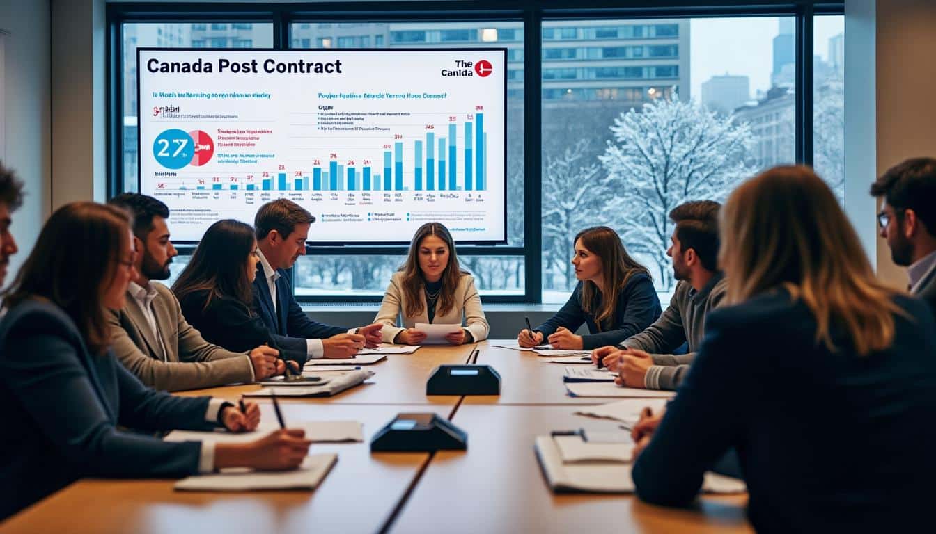 Le vote sur le contrat de Postes Canada commence ce lundi