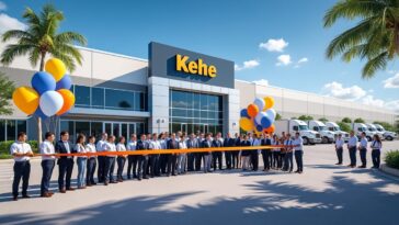 découvrez comment kehe, un leader dans la distribution alimentaire, renforce sa présence en floride avec l'inauguration de son nouveau centre de distribution. un tournant stratégique pour améliorer ses services et répondre aux besoins croissants des clients.