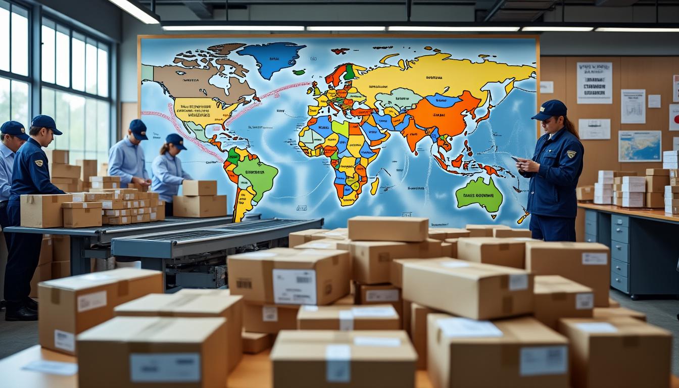 Restrictions sur les expéditions vers les États-Unis imposées par les services postaux en Europe et en Asie