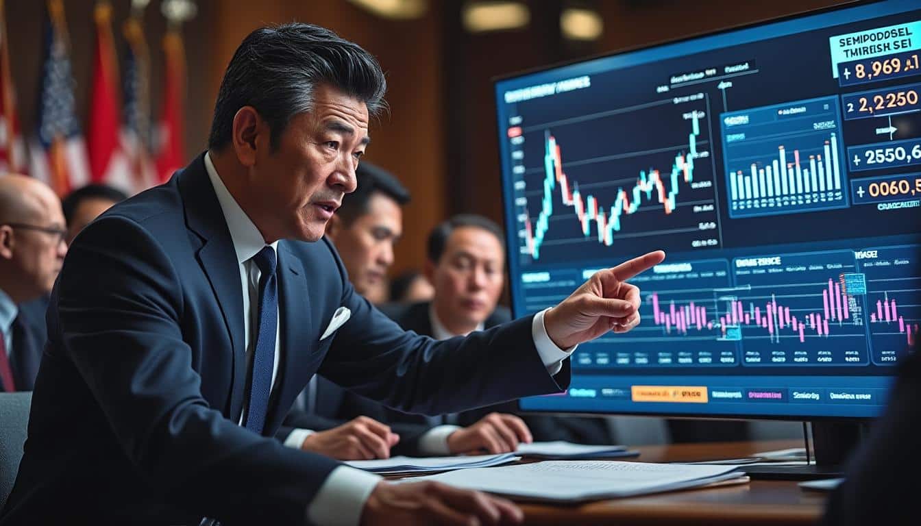 Trump envisage des tarifs douaniers de 100 % sur les importations de semi-conducteurs