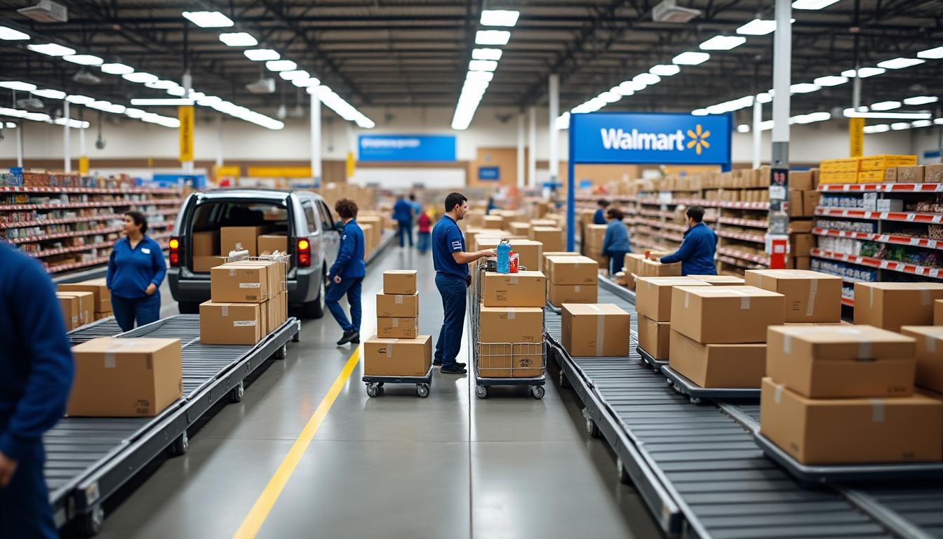 Walmart enregistre une hausse spectaculaire de 50 % des ventes de livraisons effectuées par ses magasins aux États-Unis
