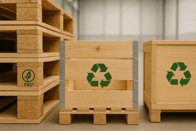 Emballage bois industriel : un levier incontournable pour la logistique durable des entreprises