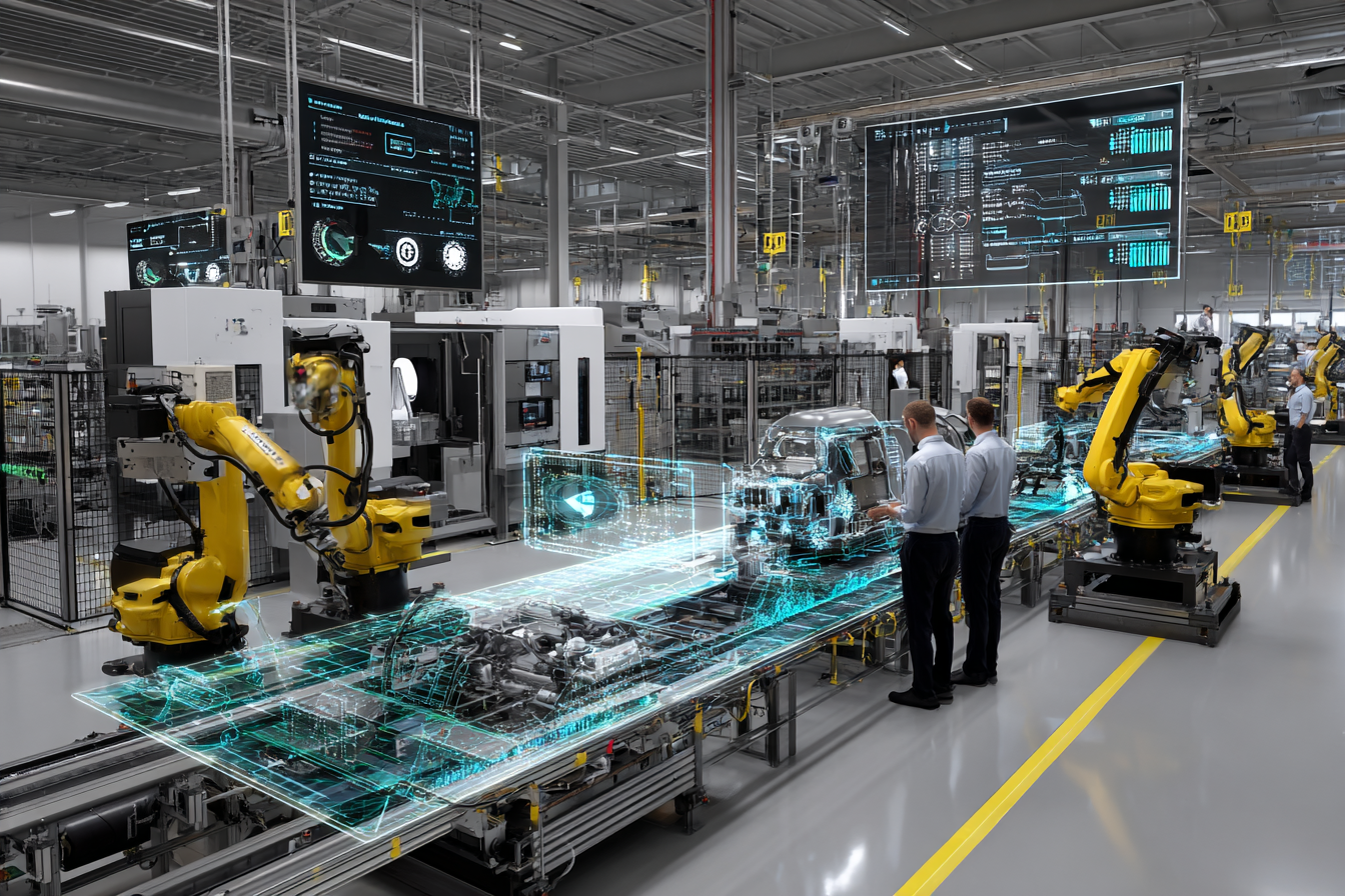 Comment les logiciels industriels transforment la production en usine