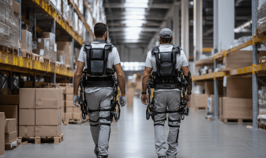 Exosquelettes en supply chain