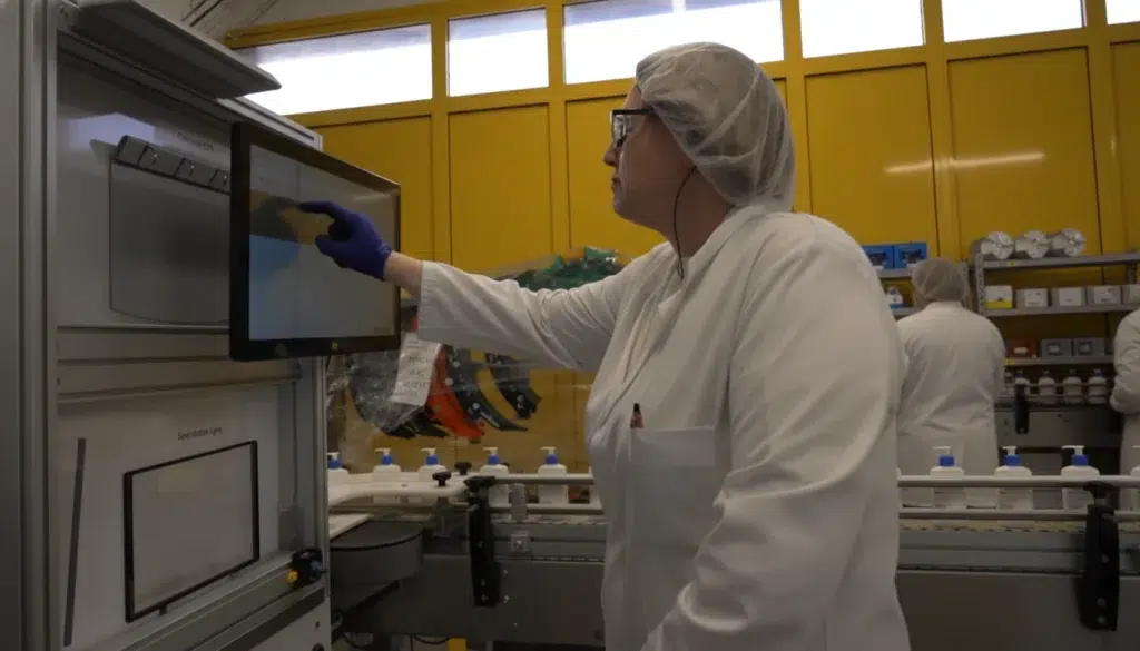 Image d'une chaîne de production