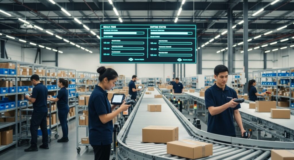 Etiquettes intelligentes chez Kuehne+Nagel