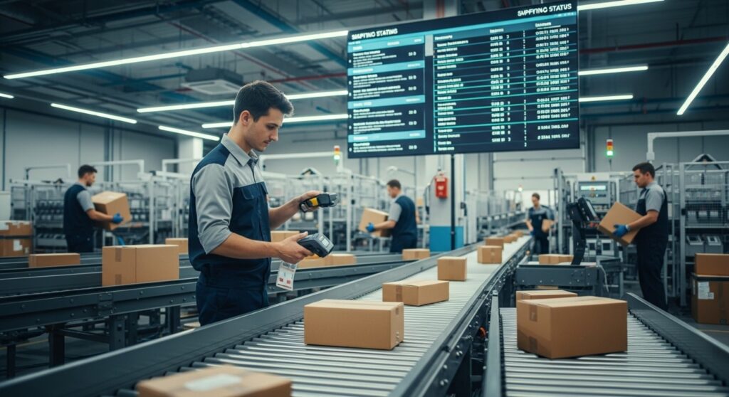 Etiquettes intelligentes chez Kuehne+Nagel