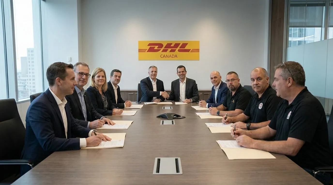 Bilan de la grève DHL Express Canada : retour sur l’accord historique de 2025 et la stabilité retrouvée