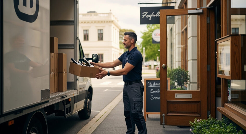 Livraison durable du vin : SAPAM x DARTESS