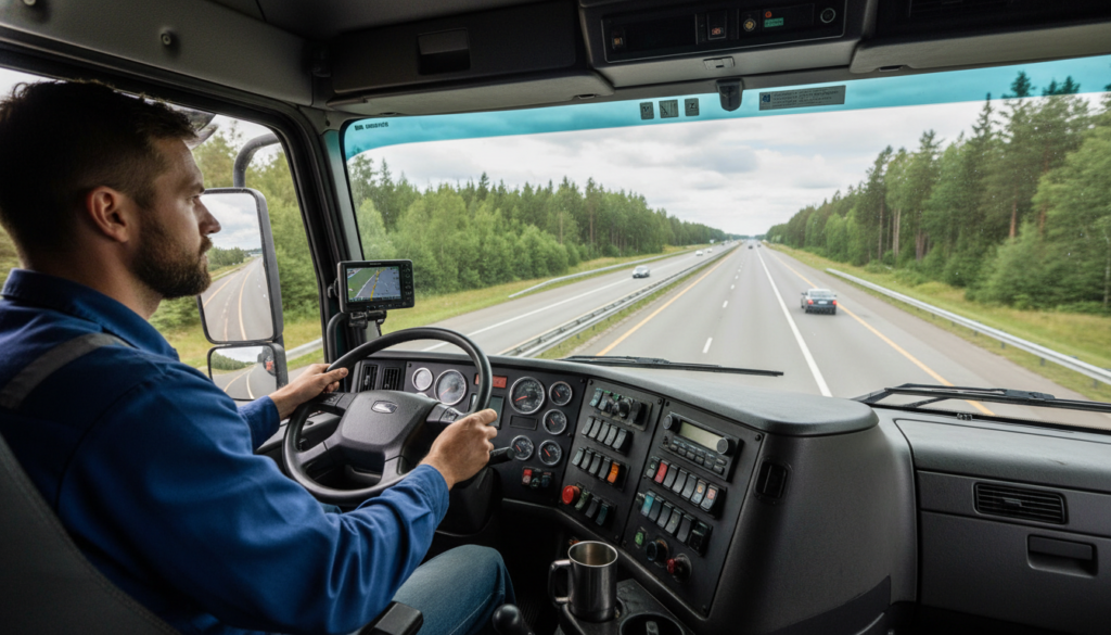 Chauffeur de camion