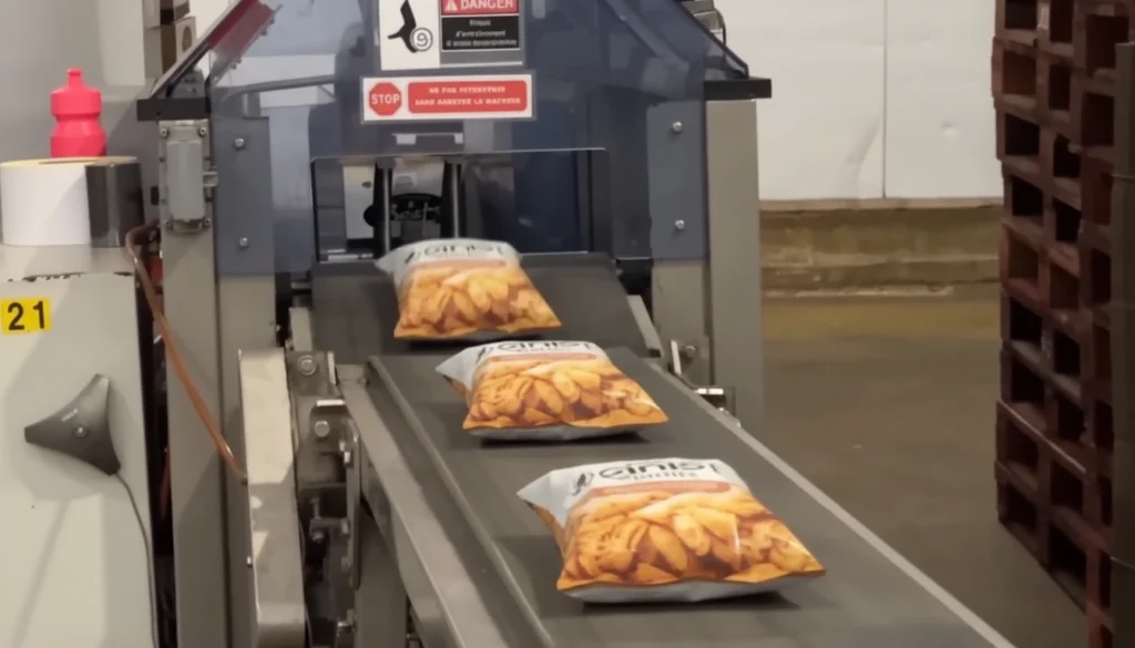 Processus en amont aval fabrication du chips BRETZ en Bretagne