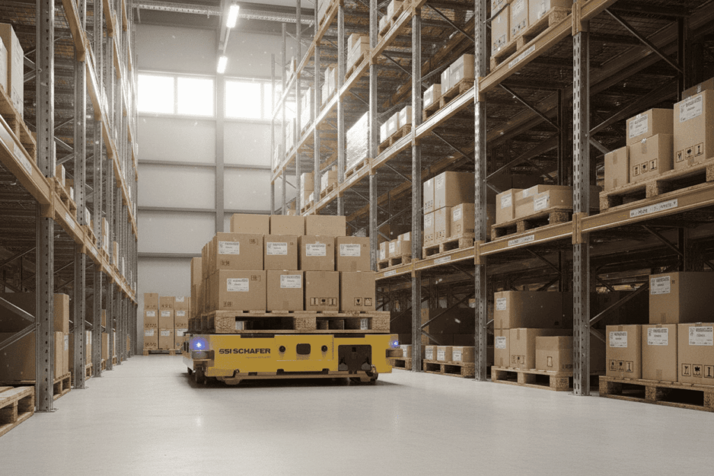 SSI Pallet Roaming Shuttle