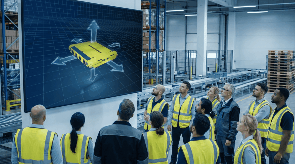 SSI Pallet Roaming Shuttle