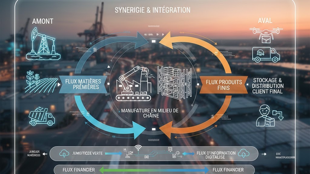 L’amont et l’aval dans la logistique