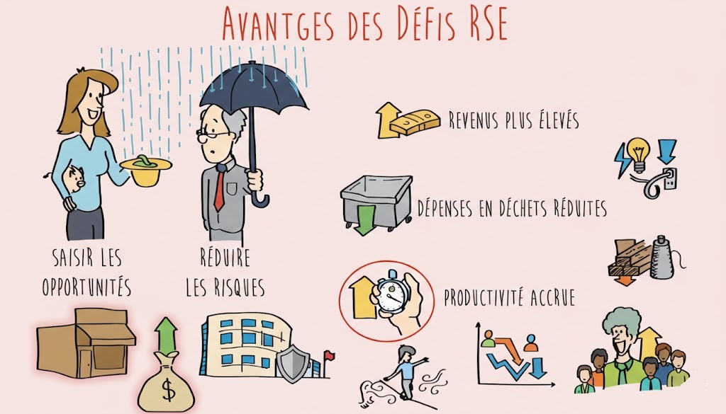 défis RSE illustration des avantages