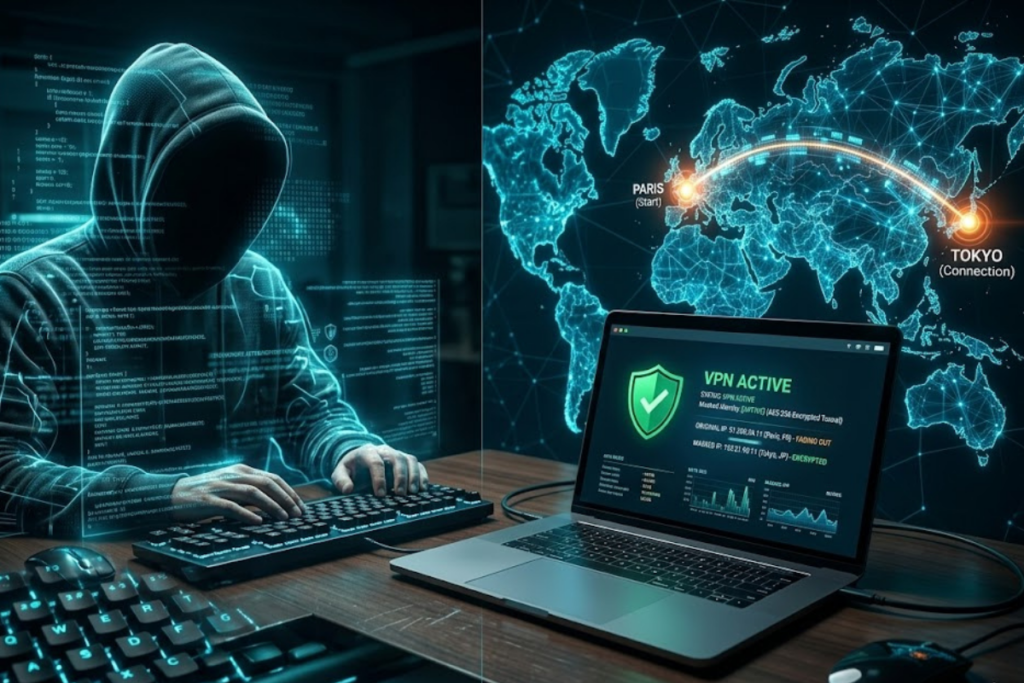 Masquer l'adresse IP pour se protéger contre la cyberattaque