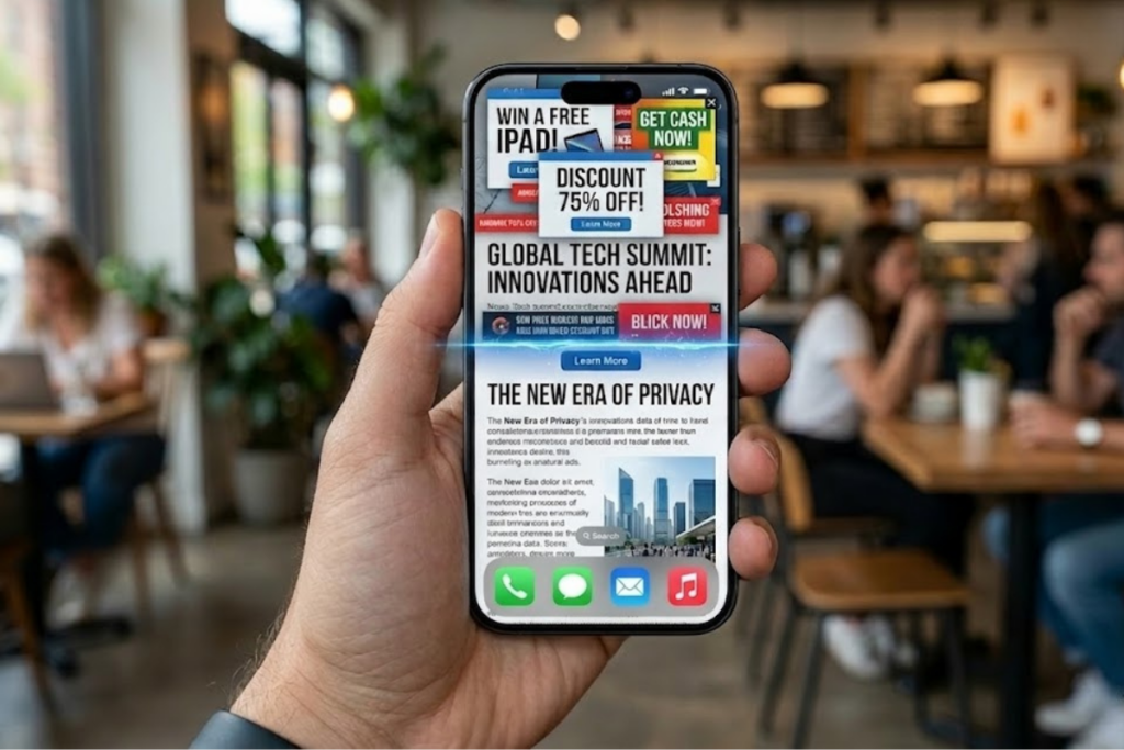 Blocage des publicités et des traqueurs malveillants