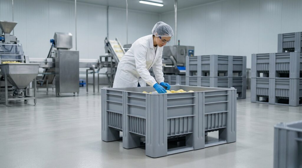 CB3 Low : une caisse palette compacte signée Craemer