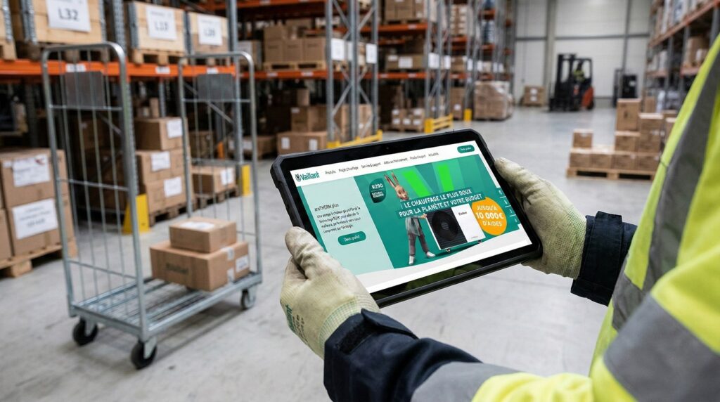 1 600 chariots suivis par IoT chez Vaillant