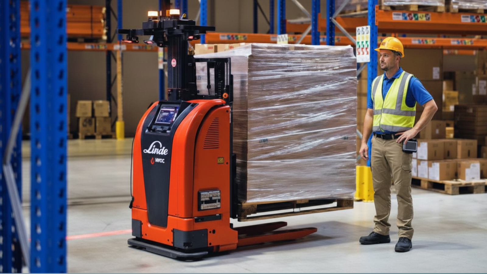 GXO déploie son premier gerbeur autonome IA sur le site e-Valley