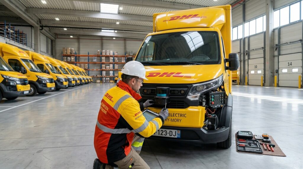 Logistique autonome : DHL teste X-HUB