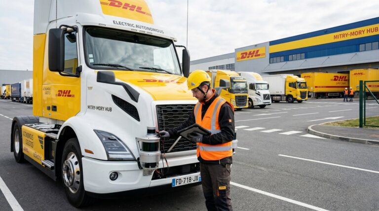 Logistique autonome : DHL teste X-HUB en conditions réelles