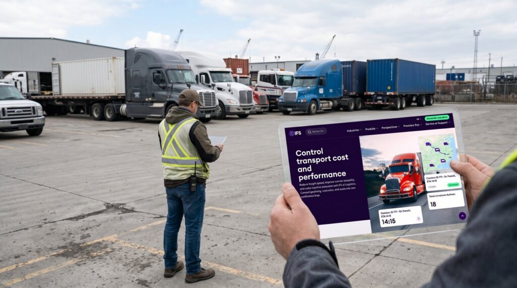 Audit de fret automatisé avec IFS.ai Logistics