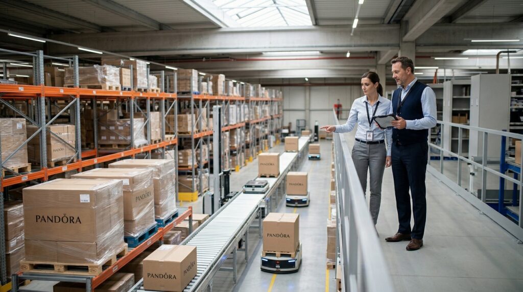 Pandora X Hardis Supply Chain