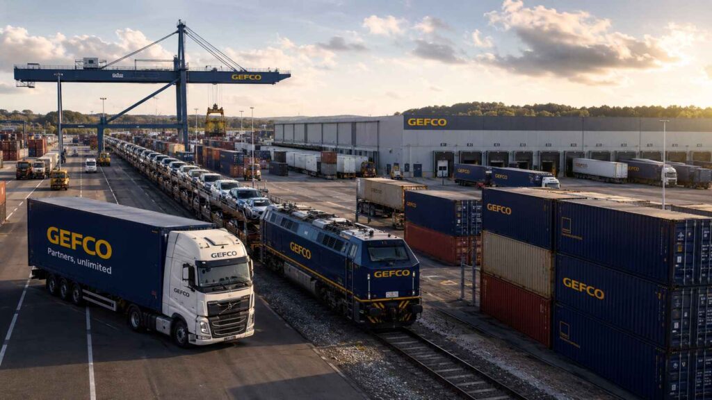 gefco disposait d'un réseau logistique multimodal étendu