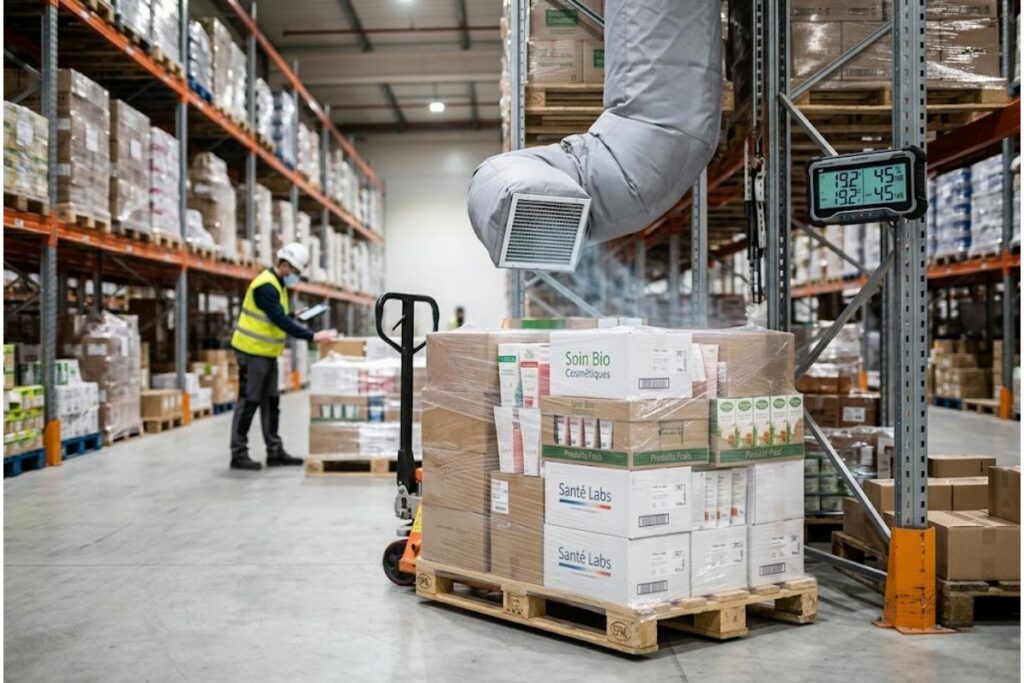 Maintenir une ambiance thermique optimale grâce au rafraîchissement industriel pour conserver les produits alimentaires