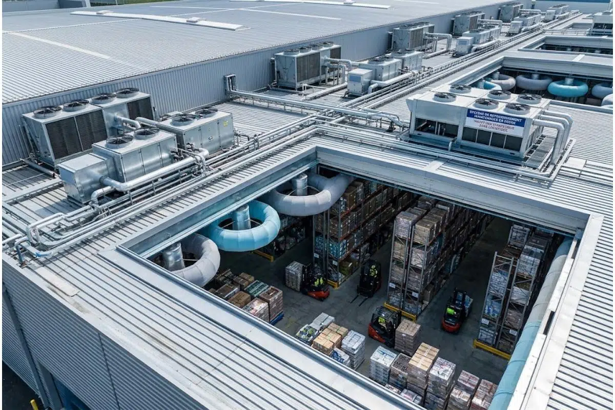 Rafraîchissement industriel : un enjeu clé pour les entrepôts et sites logistiques