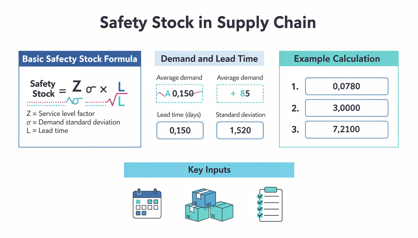 apprenez à calculer et ajuster efficacement votre stock de sécurité pour prévenir toute rupture et garantir la continuité de votre approvisionnement.