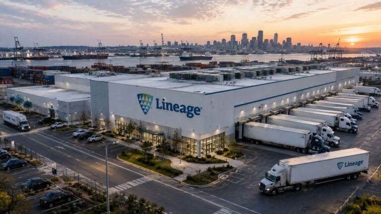 Lineage gère une demande conséquente en logistique frigorifique à l’échelle internationale