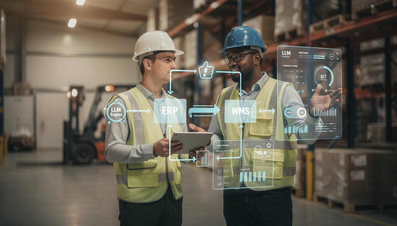 découvrez comment intégrer les grands modèles de langage dans les erp et wms pour optimiser et fluidifier la communication opérationnelle au sein de votre entreprise.