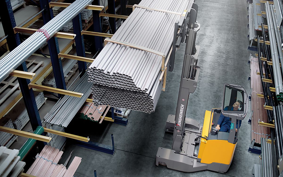 Jungheinrich et Navflex testent leur robot de quai