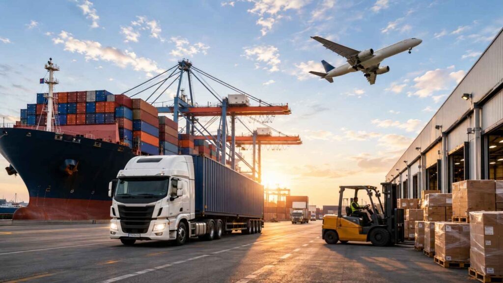 kuehne & nagel international structure son activité en quatre segments logistiques