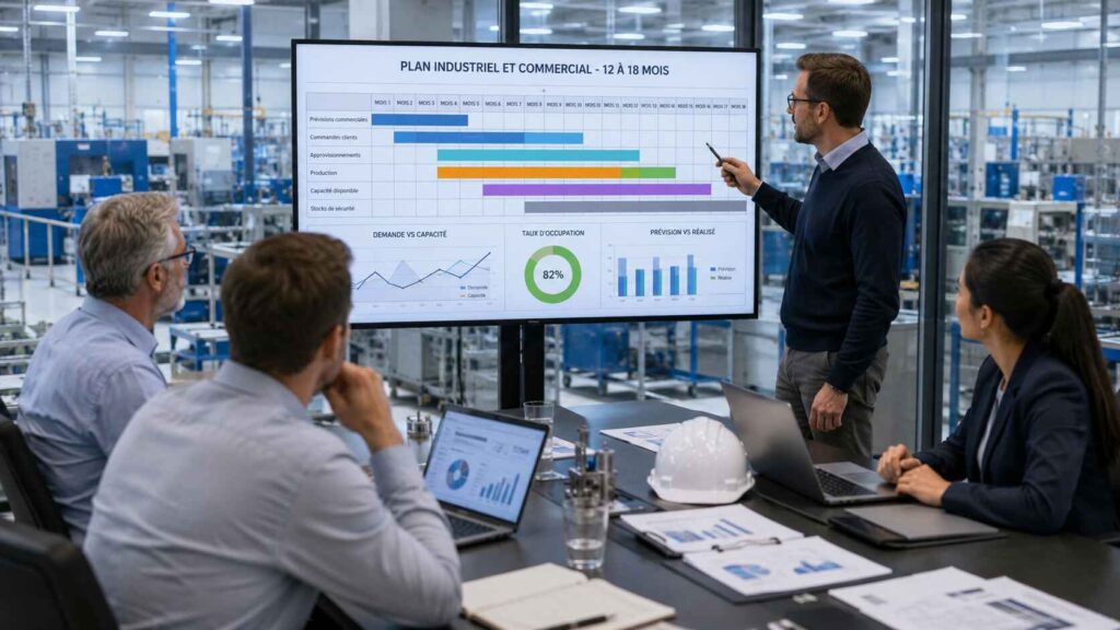 le pic planning structure la stratégie industrielle des entreprises