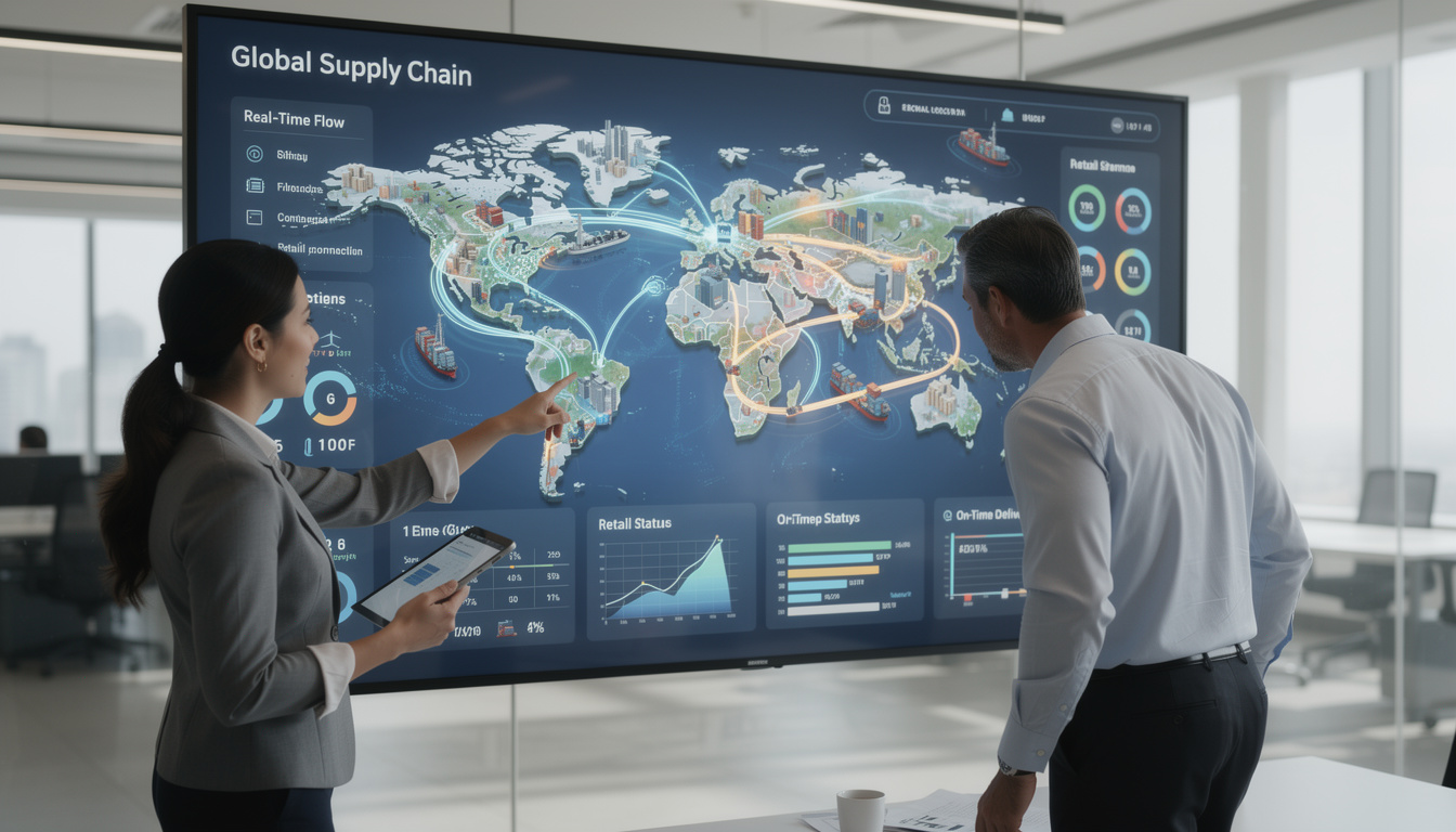 découvrez comment le digital twin révolutionne la gestion de la supply chain en offrant un miroir virtuel pour piloter et optimiser les flux physiques en temps réel.