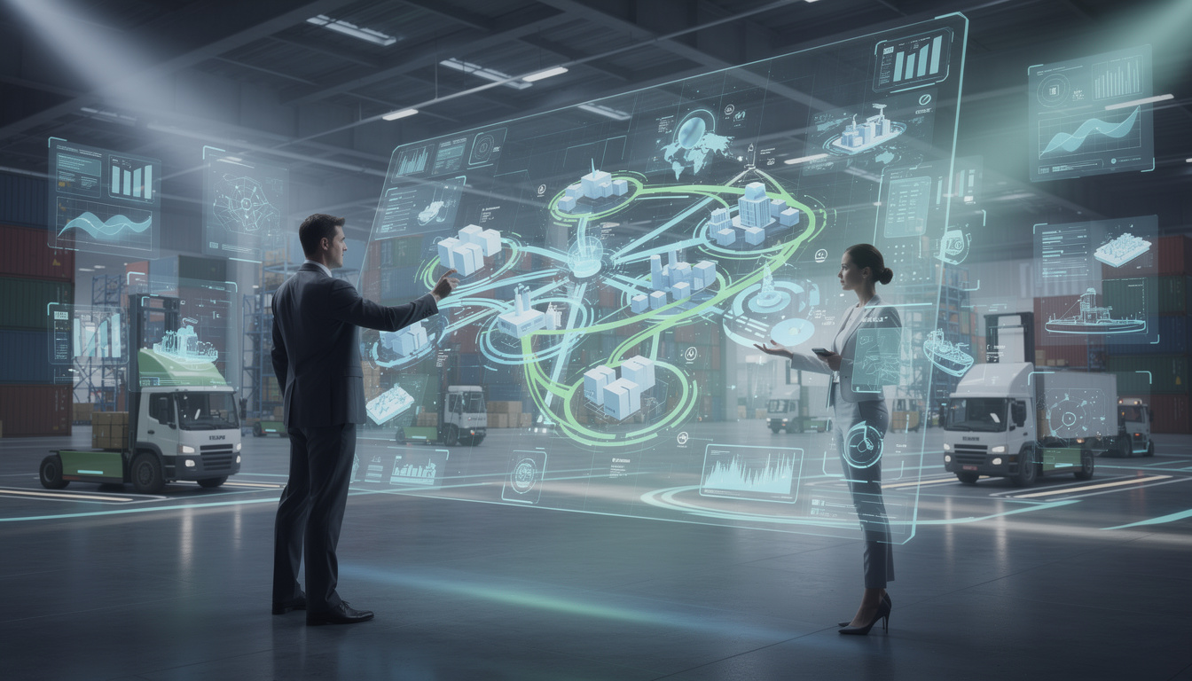 Piloter sa supply chain en temps réel grâce au Digital Twin : Un miroir virtuel pour optimiser les flux physiques