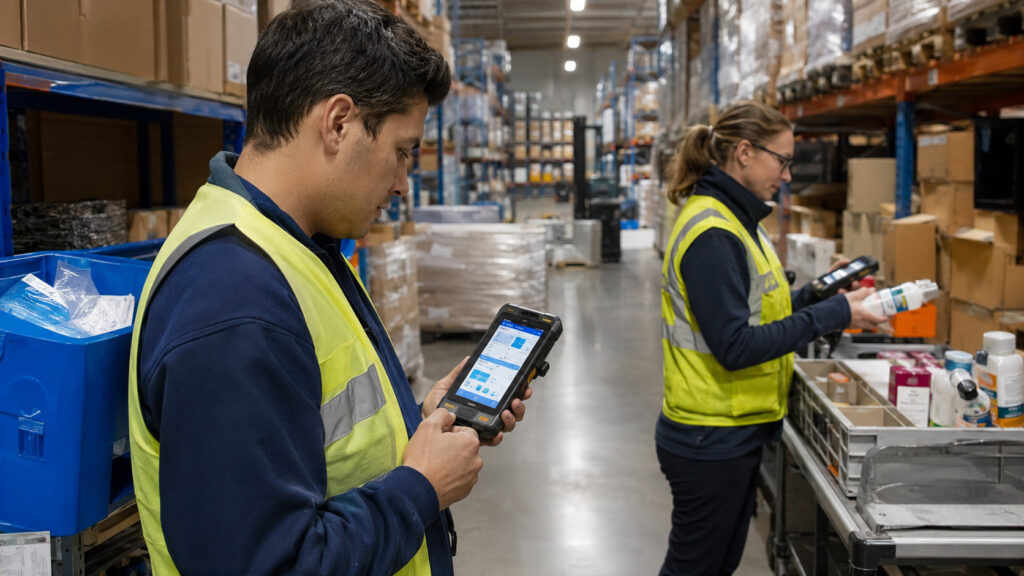 Entrepôt connecté : la data au service des équipes